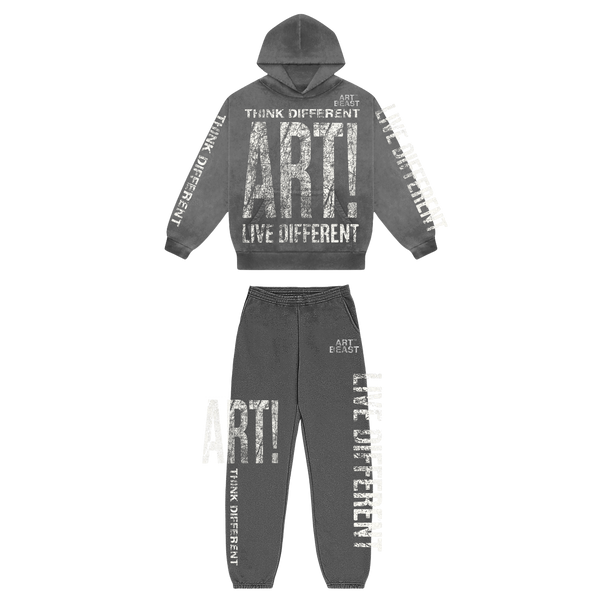 ARTBEAST - ART! - Garment Dyed Hoodie Set