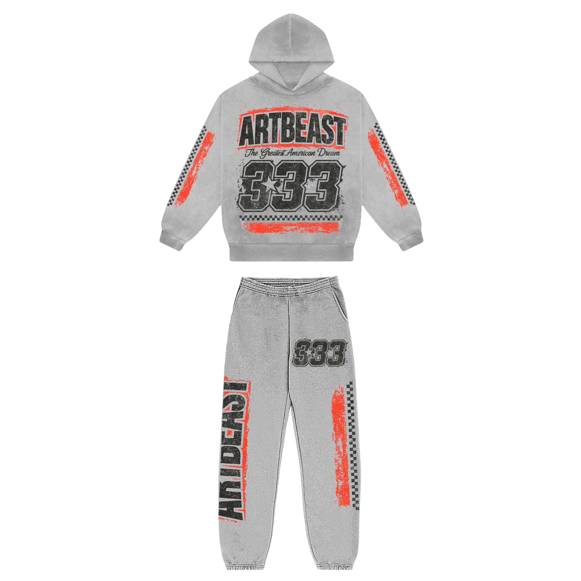 ARTBEAST - Greatest American Dream - Garment Dyed Hoodie Set