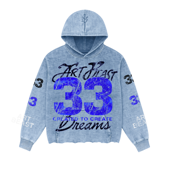 ARTBEAST - 33 - Mineral Wash Hoodie