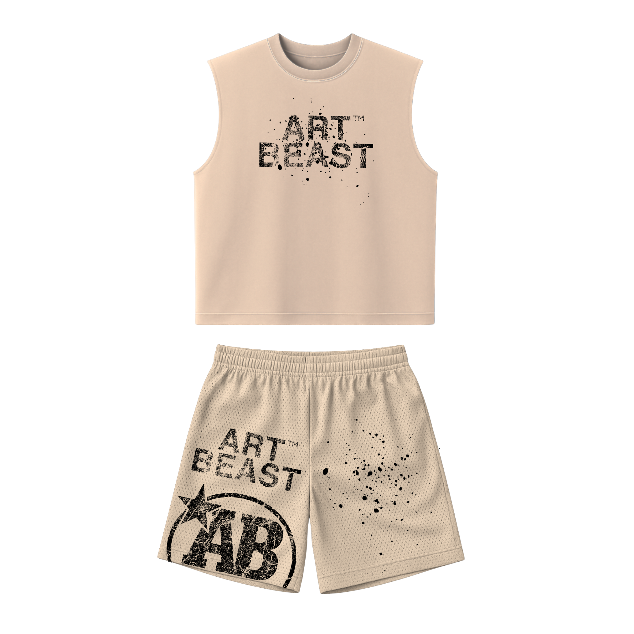 ARTBEAST - Weathered Short Set