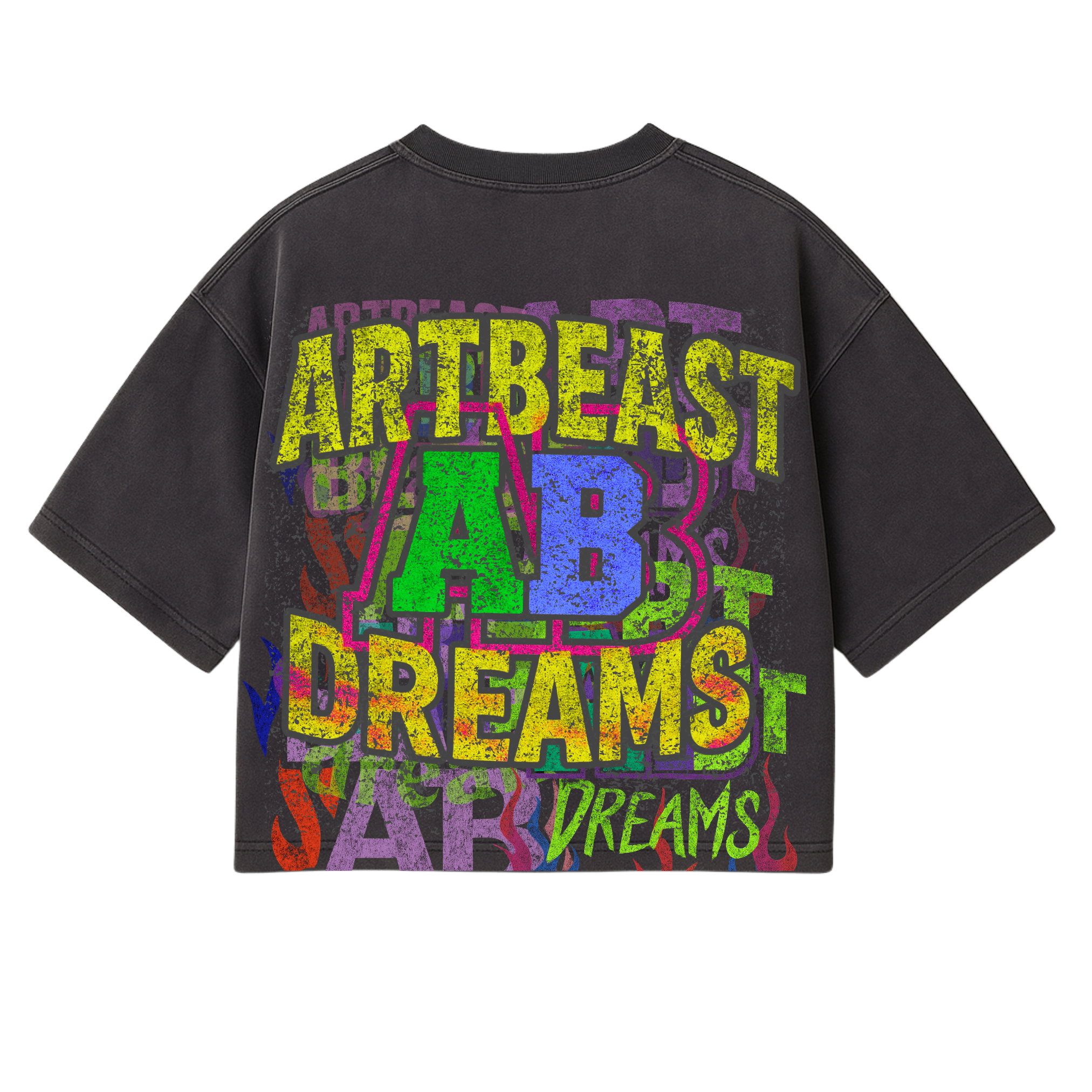 ARTBEAST - DREAMS - BOXY CROP TEE